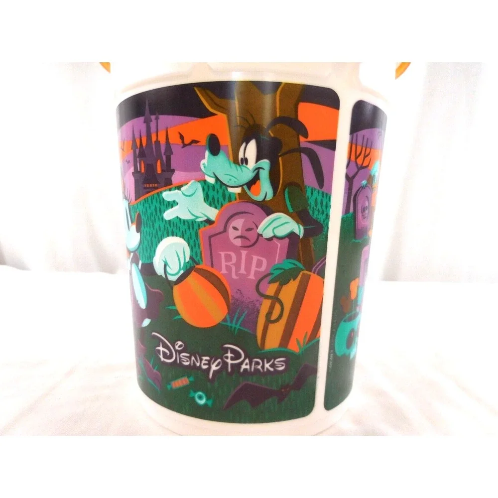 Disney Parks Popcorn Bucket Souvenir Oogie Boogie Halloween Mickey